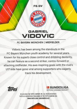 2021-22 Topps Bundesliga - Future Stars #FS-GV Gabriel Vidovic Back