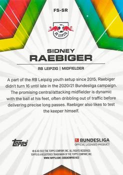 2021-22 Topps Bundesliga - Future Stars #FS-SR Sidney Raebiger Back
