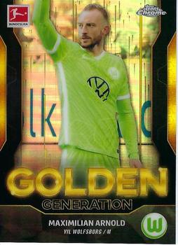 2021-22 Topps Bundesliga - Golden Generation #GG-MA Maximilian Arnold Front