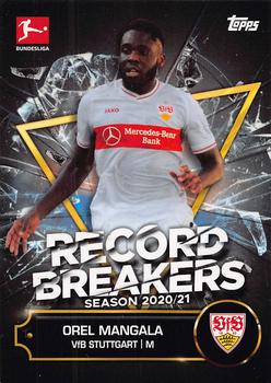 2021-22 Topps Bundesliga - Record Breakers #RB-OM Orel Mangala Front