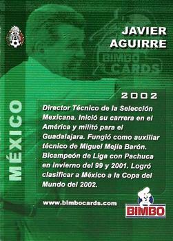 2002 Bimbo World Cup #NNO Javier Aguirre Back