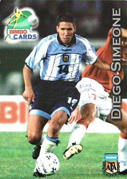 2002 Bimbo World Cup #NNO Diego Simeone Front