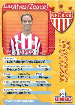 2001 Bimbo Primera Division de Mexico #NNO Luis Alves Back