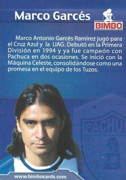 2001 Bimbo Primera Division de Mexico Edicion Especial #NNO Antonio Garces Back