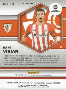2021-22 Panini Mosaic La Liga - Silver #10 Dani Vivian Back