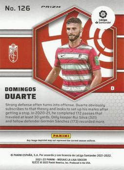 2021-22 Panini Mosaic La Liga - Silver #126 Domingos Duarte Back