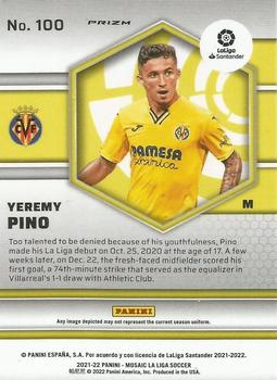 2021-22 Panini Mosaic La Liga - Mosaic #100 Yeremy Pino Back