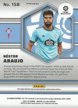 2021-22 Panini Mosaic La Liga - Mosaic #158 Nestor Araujo Back