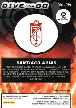 2021-22 Panini Mosaic La Liga - Give and Go Mosaic #16 Santiago Arias Back