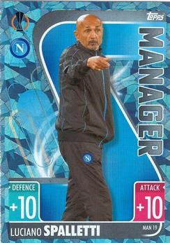 2021-22 Topps Match Attax Champions & Europa League Extra - Manager Crystal #MAN19 Luciano Spalletti Front