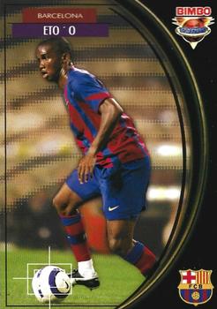 2005 Bimbo UEFA Champions League #NNO Samuel Eto'o Front