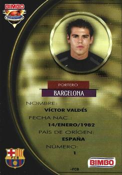 2005 Bimbo UEFA Champions League #NNO Victor Valdes Back