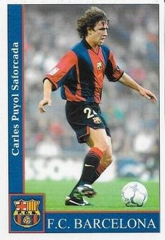 2001-02 Mundicromo Las fichas de la Liga 2002 #70 Puyol Front