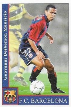 2001-02 Mundicromo Las fichas de la Liga 2002 #473 Geovanni Front