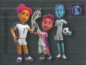 2022 Panini UEFA Women's Euro England 2022 Stickers #1 Official Mascots Front