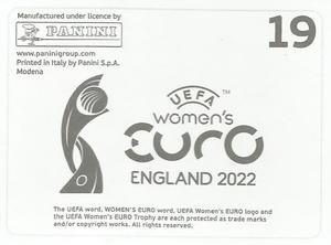 2022 Panini UEFA Women's Euro England 2022 Stickers #19 Team Photo Back
