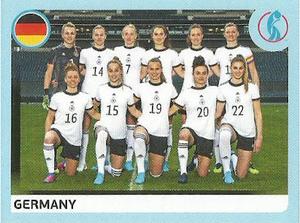 2022 Panini UEFA Women's Euro England 2022 Stickers #19 Team Photo Front