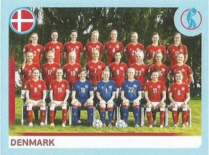2022 Panini UEFA Women's Euro England 2022 Stickers #20 Team Photo Front
