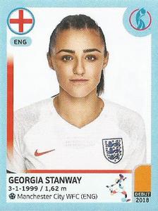 2022 Panini UEFA Women's Euro England 2022 Stickers #41 Georgia Stanway Front