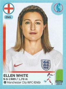 2022 Panini UEFA Women's Euro England 2022 Stickers #51 Ellen White Front