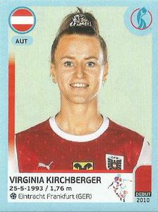 2022 Panini UEFA Women's Euro England 2022 Stickers #56 Virginia Kirchberger Front