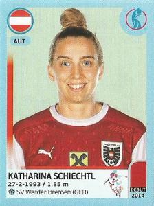 2022 Panini UEFA Women's Euro England 2022 Stickers #59 Katharina Schiechtl Front