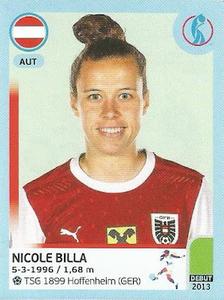 2022 Panini UEFA Women's Euro England 2022 Stickers #72 Nicole Billa Front