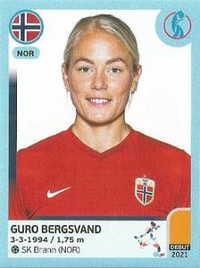 2022 Panini UEFA Women's Euro England 2022 Stickers #81 Guro Bergsvand Front