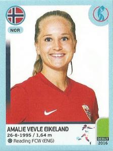2022 Panini UEFA Women's Euro England 2022 Stickers #90 Amalie Vevle Eikeland Front