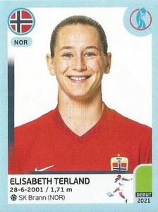 2022 Panini UEFA Women's Euro England 2022 Stickers #91 Elisabeth Terland Front