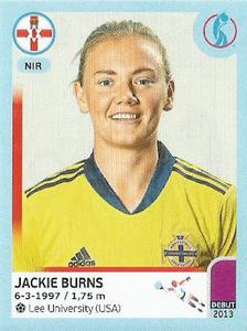 2022 Panini UEFA Women's Euro England 2022 Stickers #95 Jackie Burns Front