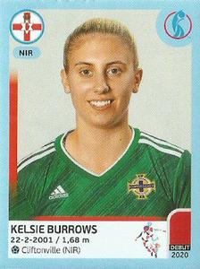 2022 Panini UEFA Women's Euro England 2022 Stickers #100 Kelsie Burrows Front