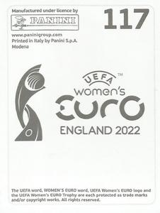 2022 Panini UEFA Women's Euro England 2022 Stickers #117 Almuth Schult Back