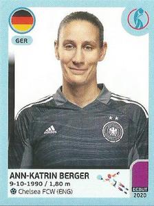 2022 Panini UEFA Women's Euro England 2022 Stickers #118 Ann-Katrin Berger Front