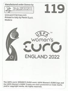 2022 Panini UEFA Women's Euro England 2022 Stickers #119 Sophia Kleinherne Back
