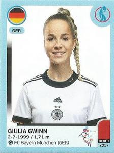 2022 Panini UEFA Women's Euro England 2022 Stickers #121 Giulia Gwinn Front