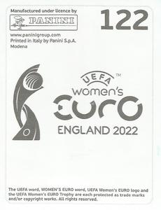 2022 Panini UEFA Women's Euro England 2022 Stickers #122 Lena Oberdorf Back