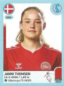 2022 Panini UEFA Women's Euro England 2022 Stickers #144 Janni Thomsen Front
