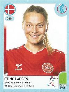 2022 Panini UEFA Women's Euro England 2022 Stickers #152 Stine Larsen Front