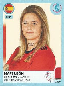 2022 Panini UEFA Women's Euro England 2022 Stickers #164 Mapi León Front