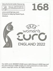 2022 Panini UEFA Women's Euro England 2022 Stickers #168 Irene Guerrero Back