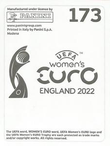 2022 Panini UEFA Women's Euro England 2022 Stickers #173 Alba Redondo Back