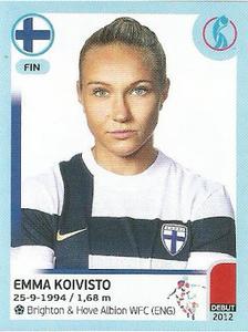 2022 Panini UEFA Women's Euro England 2022 Stickers #183 Emma Koivisto Front