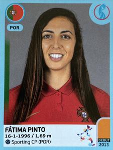 2022 Panini UEFA Women's Euro England 2022 Stickers #255 Fátima Pinto Front
