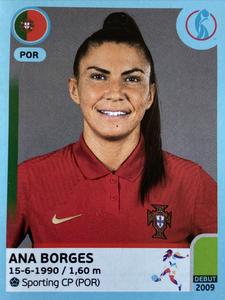 2022 Panini UEFA Women's Euro England 2022 Stickers #258 Ana Borges Front