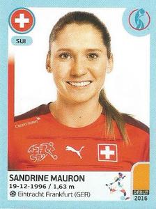 2022 Panini UEFA Women's Euro England 2022 Stickers #276 Sandrine Mauron Front