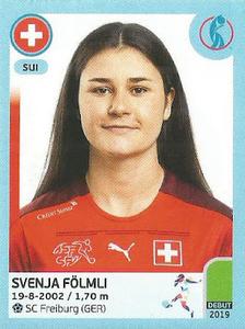 2022 Panini UEFA Women's Euro England 2022 Stickers #280 Svenja Fölmli Front