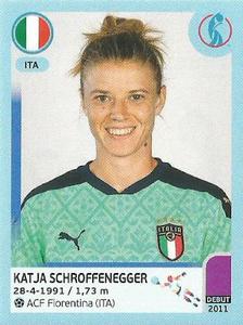 2022 Panini UEFA Women's Euro England 2022 Stickers #306 Katja Schroffenegger Front