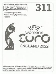 2022 Panini UEFA Women's Euro England 2022 Stickers #311 Elena Linari Back