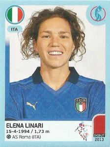 2022 Panini UEFA Women's Euro England 2022 Stickers #311 Elena Linari Front